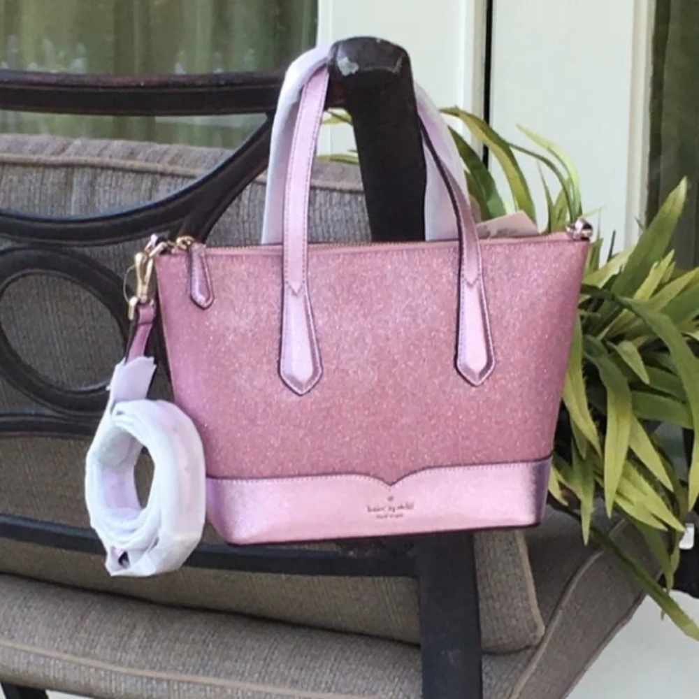 SALE!! Kate spade small Lola satchel pink bag - Picture 3 of 9